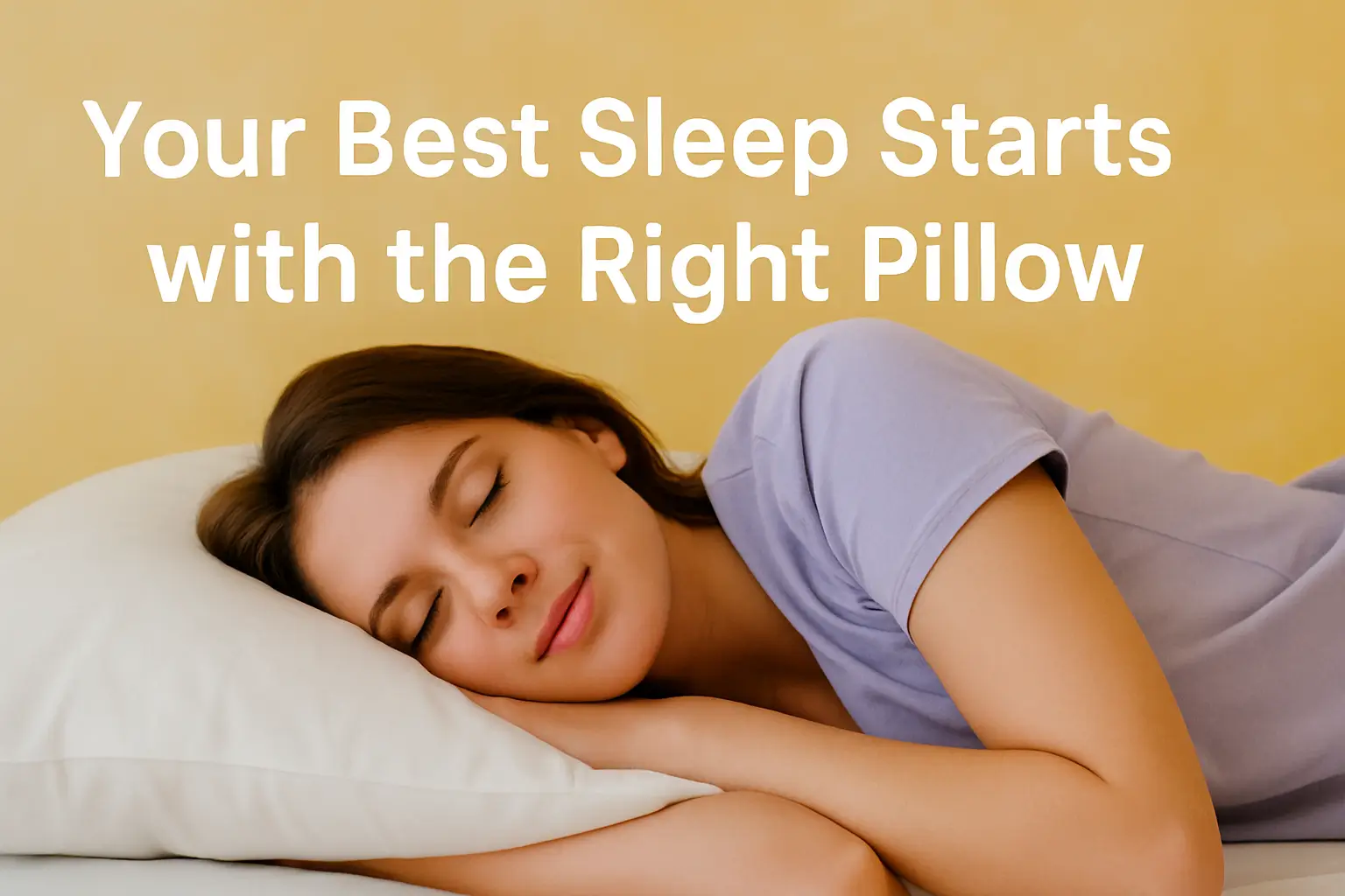How to Choose the Right Pillow for Your Sleep Position
