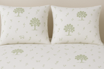 GOTS Organic Cotton Sateen Double Duvet Cover in Prints 86x90